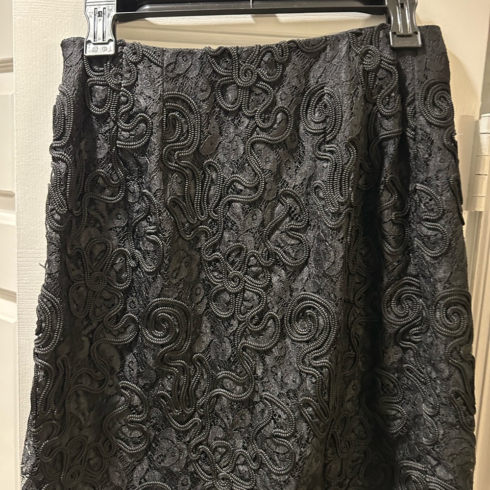 Frank Fiore Black Lace skirt